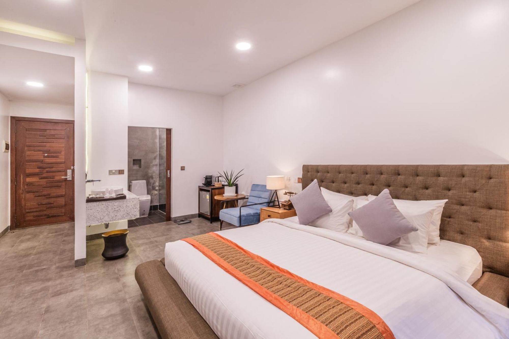 סיאם ריפ Bamboo Retreat Villa חדר תמונה
