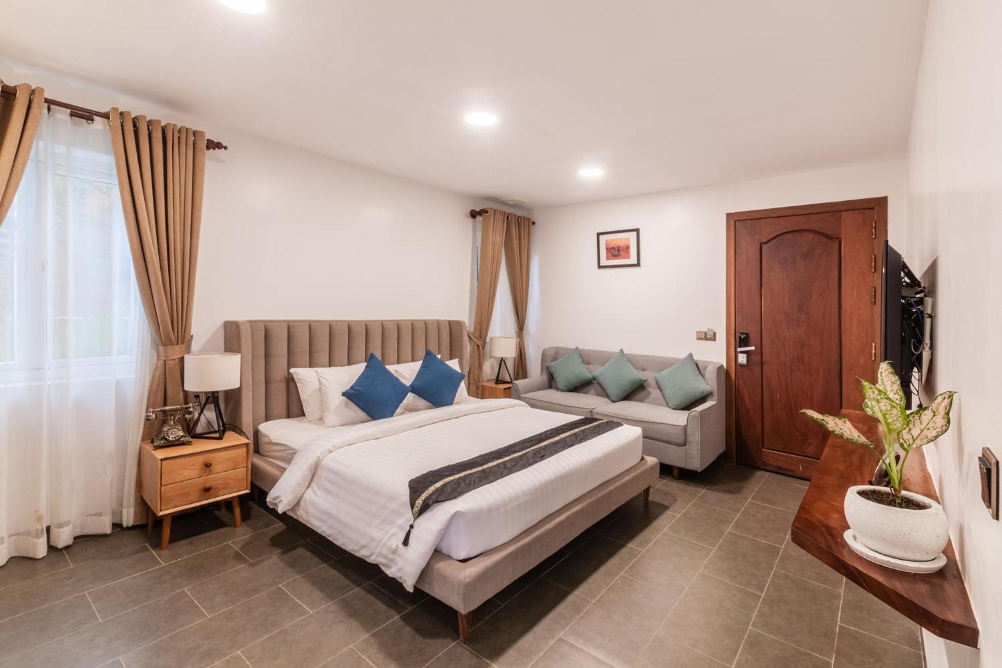 סיאם ריפ Bamboo Retreat Villa חדר תמונה