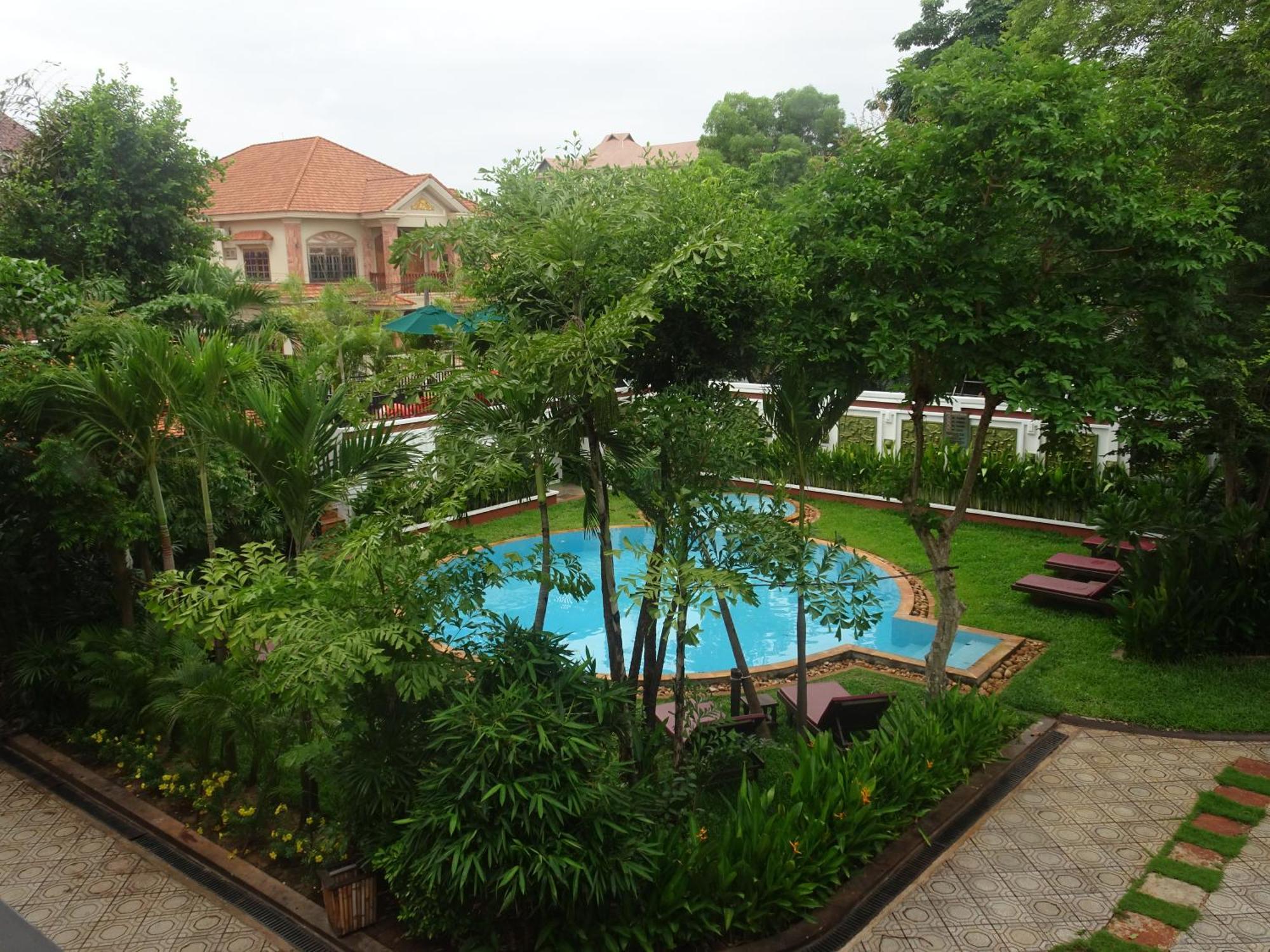 סיאם ריפ Bamboo Retreat Villa חדר תמונה